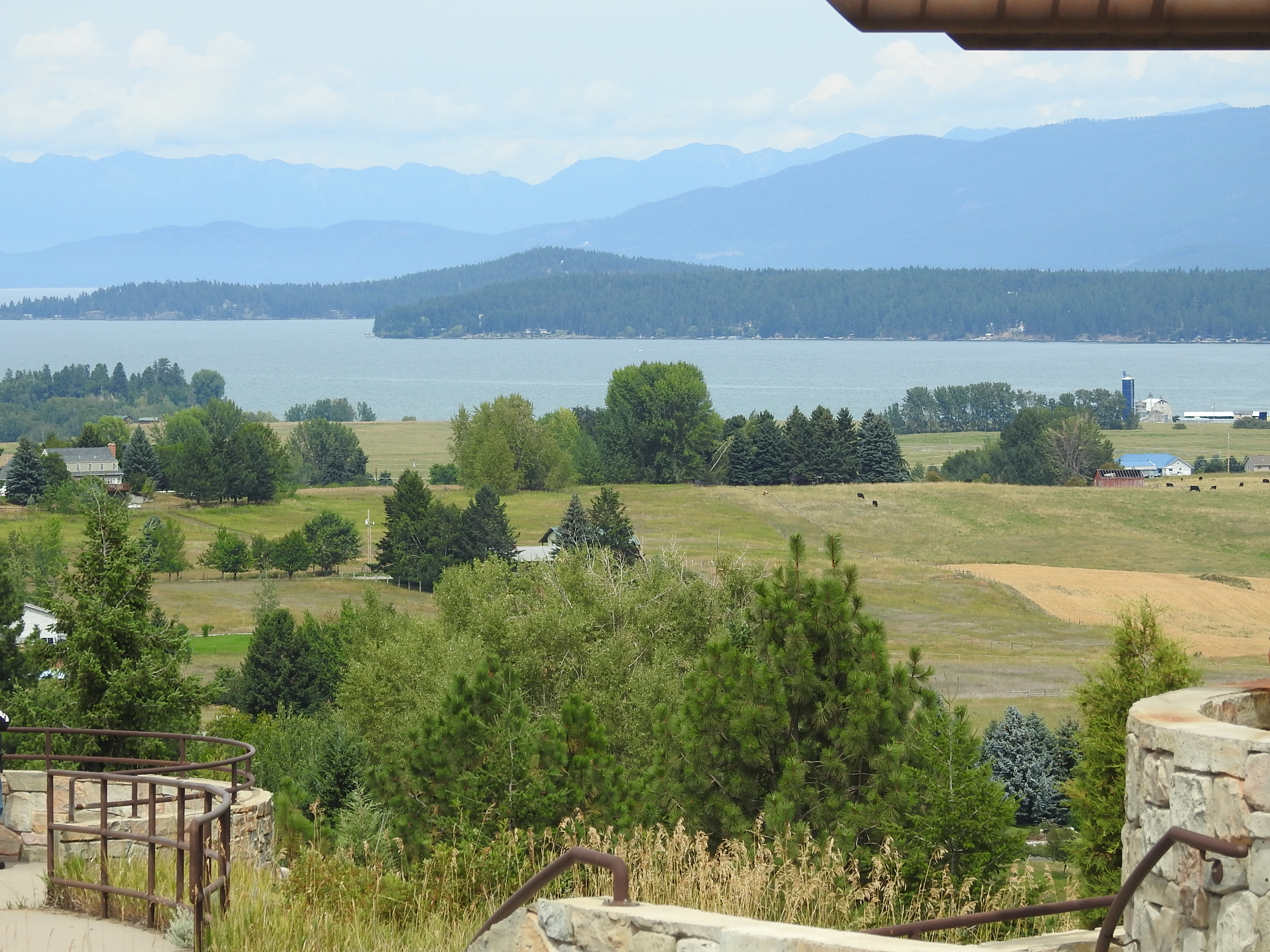 Flathead Lake from Polson Overlook