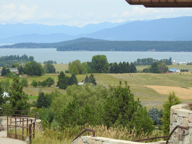 Flathead Lake from Polson Overlook