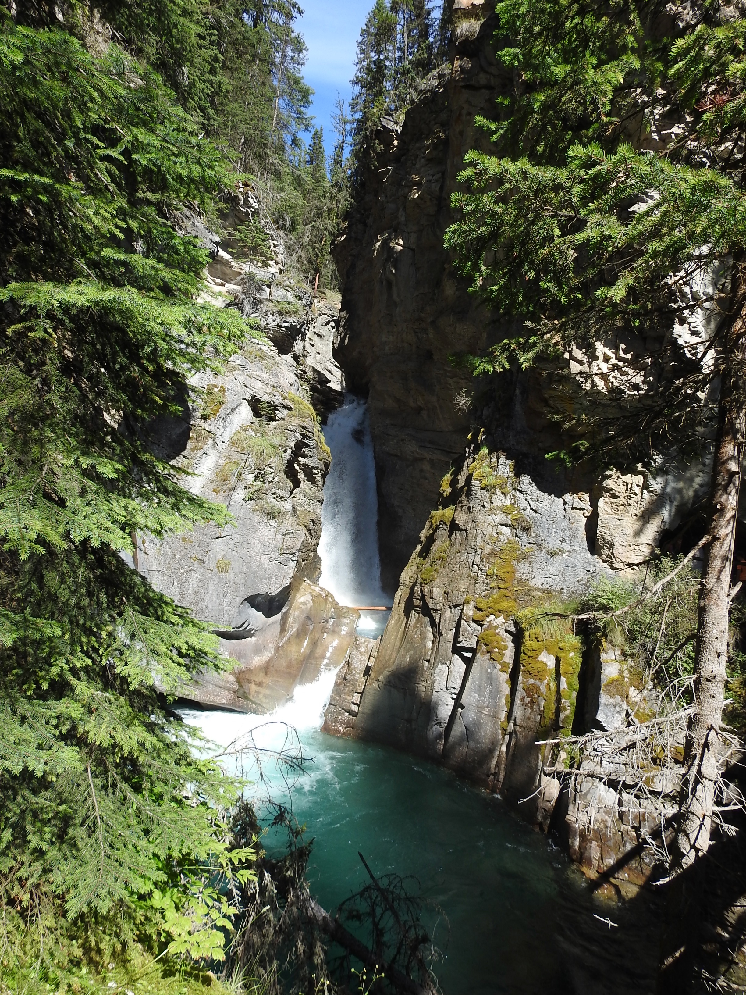 Johnston Canyon Waterfall