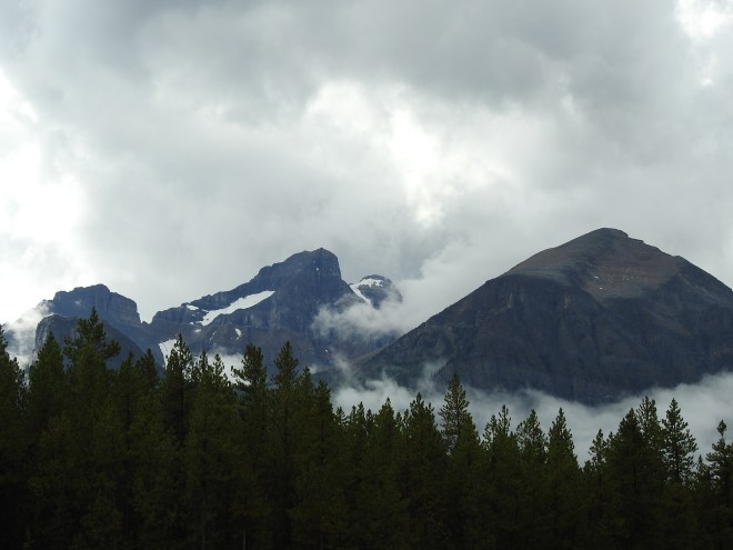 The Massive Mountain Range N of Banff