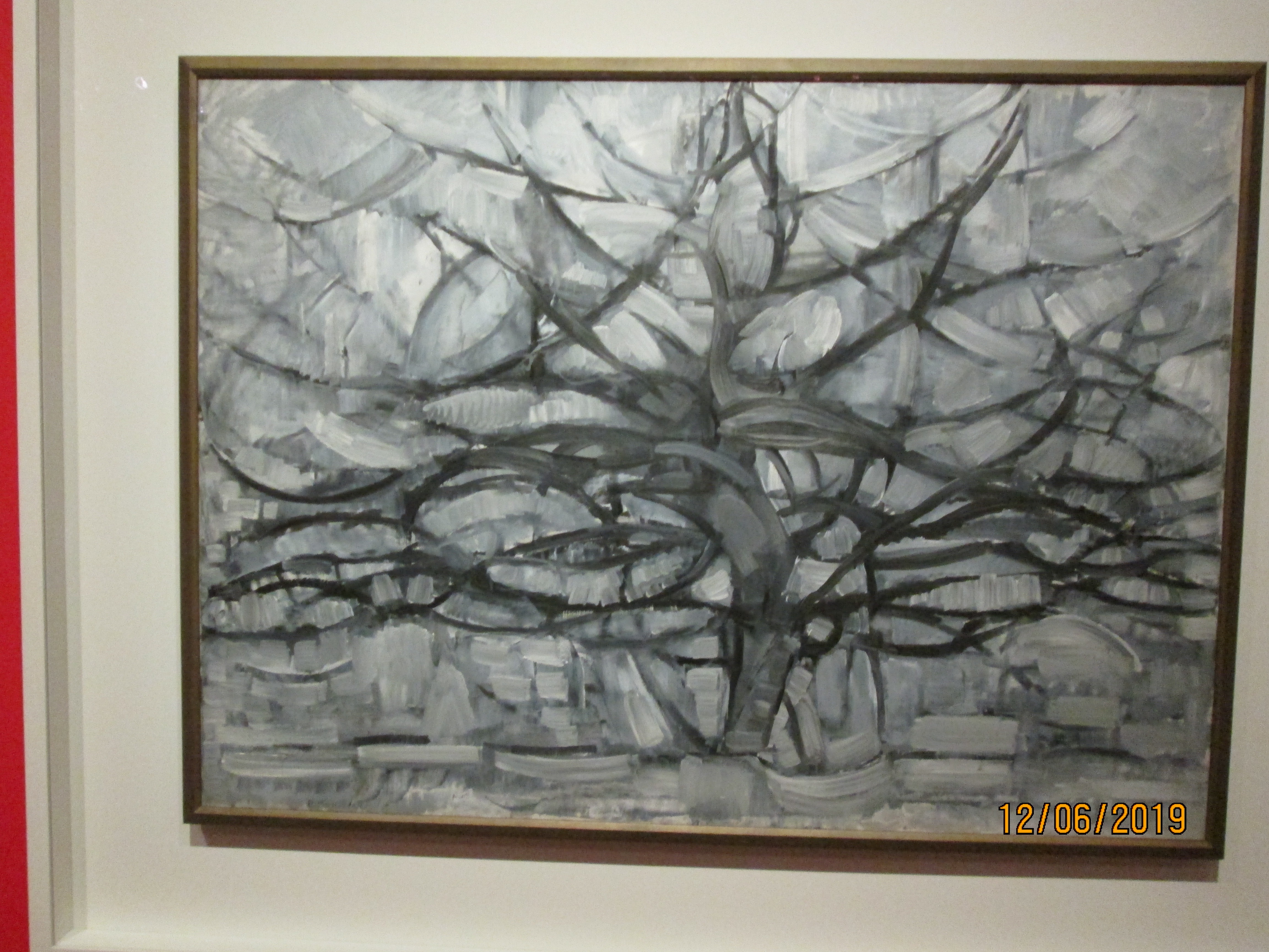 Mondrian Tree In Winter